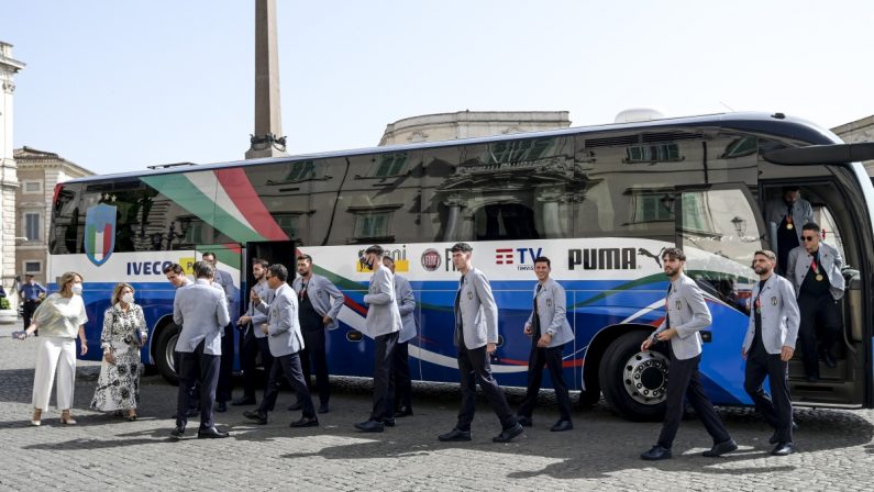 Mattarella riceve la Nazionale “Vittoria meritata”