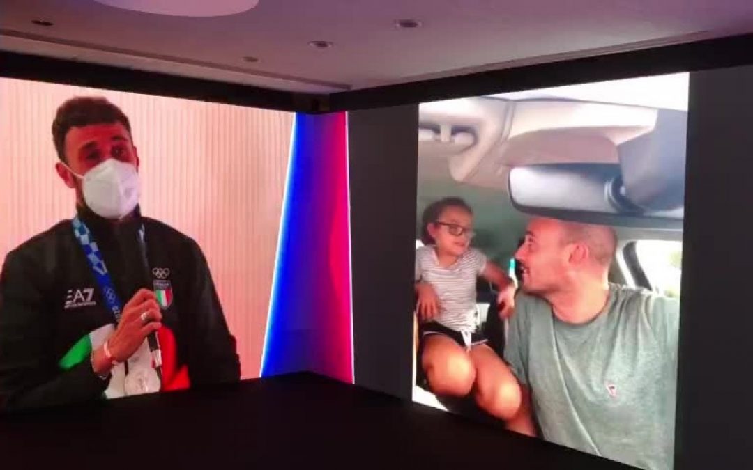 Samele lacrime d’argento collegato con la famiglia da Tokyo