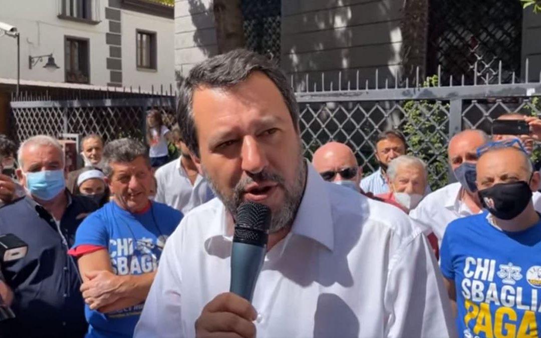 Matteo Salvini a Potenza