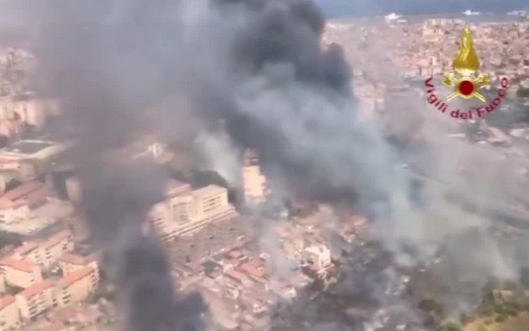 Incendi, Catania brucia dal centro alle periferie