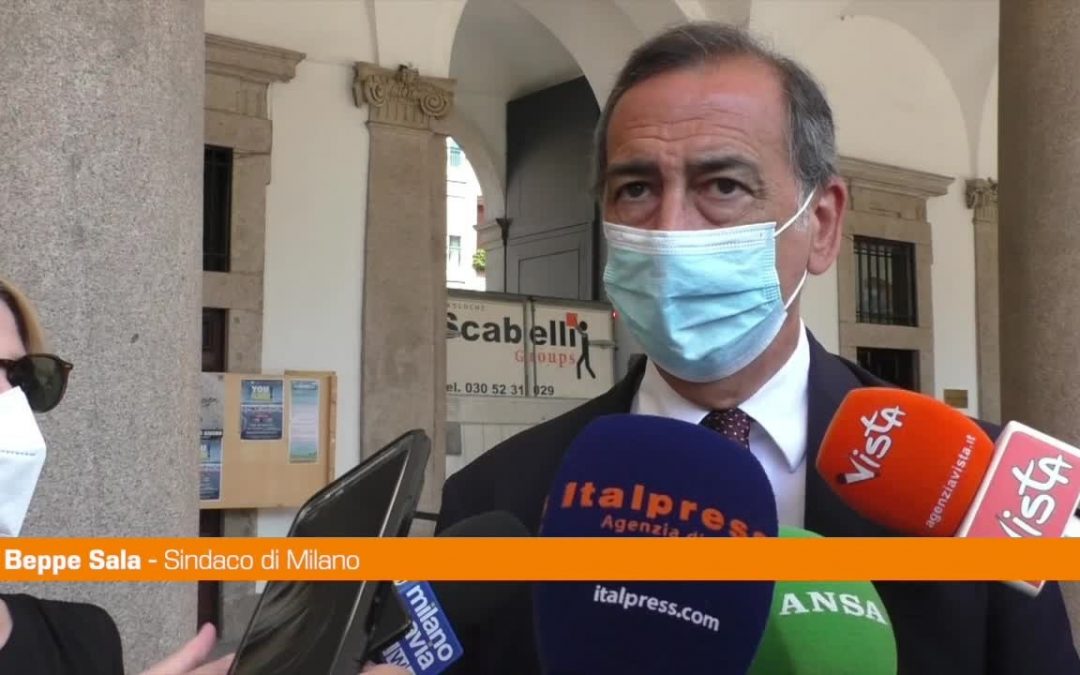 Amministrative Milano, Sala: “Dopo di me mi auguro sindaco donna”