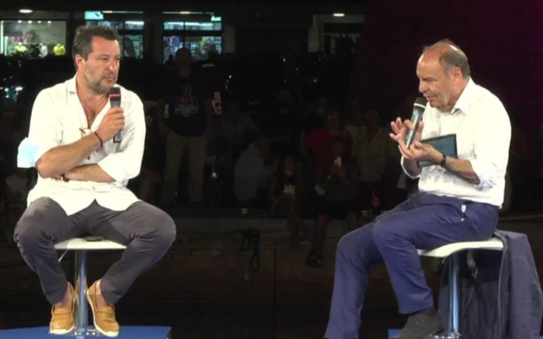Centrodestra, Salvini “io e Berlusconi faremo la federazione”