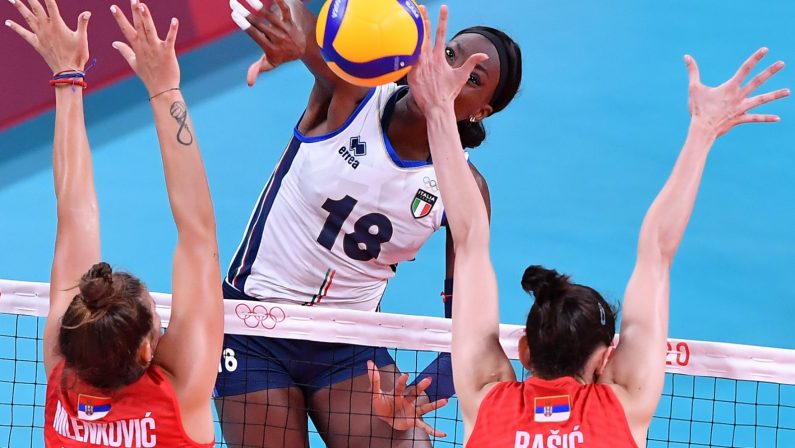 Italvolley donne fuori ai quarti, Serbia vince 3-0