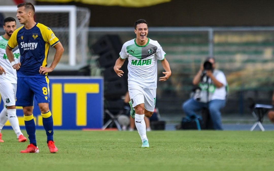 Il Sassuolo espugna Verona e vince 3-2