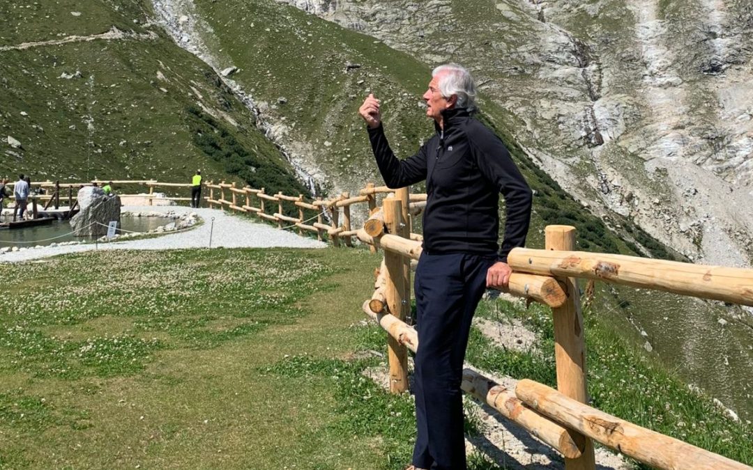 Sul Monte Bianco omaggio a Dante con il reading più alto d’Europa