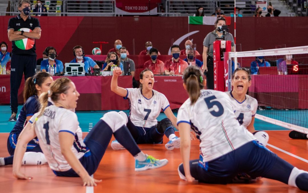 Nel Sitting Volley storico successo azzurre sul Giappone