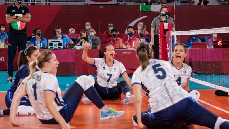 Nel Sitting Volley storico successo azzurre sul Giappone