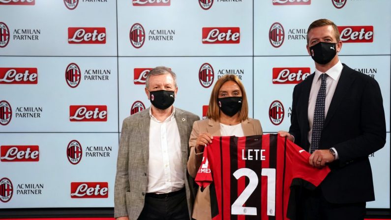 Al via nuova partnership tra Milan e Acqua Lete