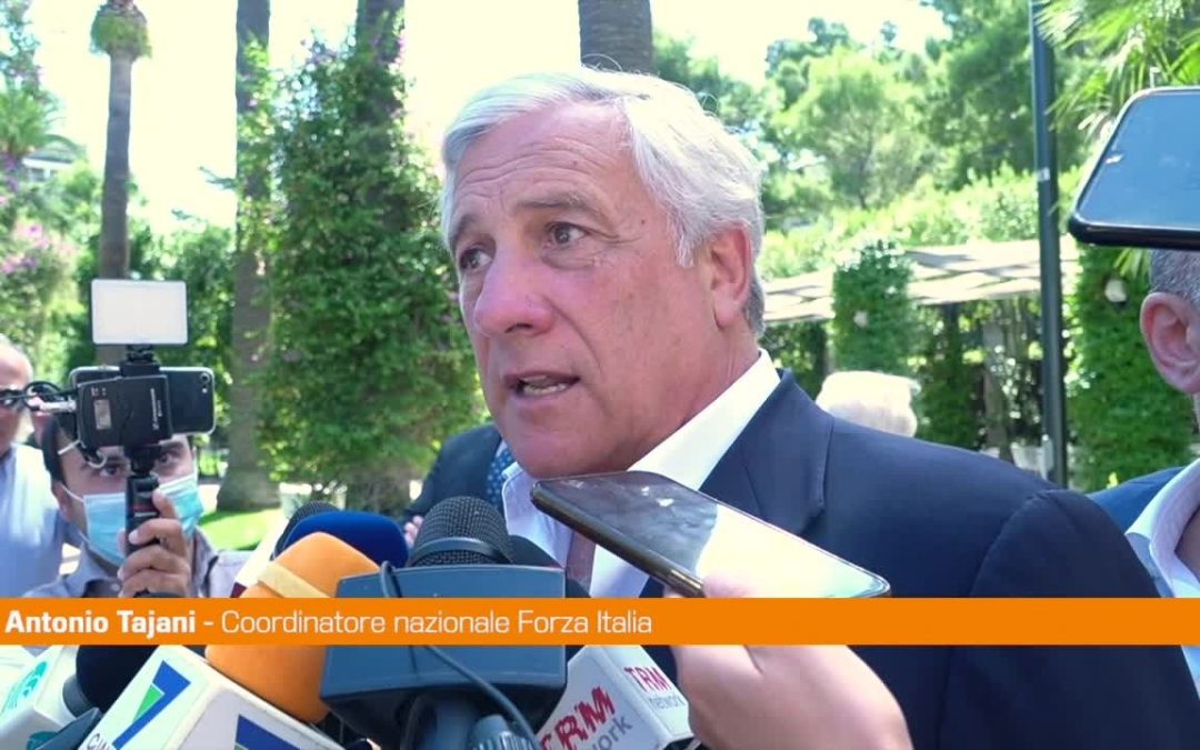 Recovery, Tajani “Fi farà di tutto perchè il Sud sia competitivo”
