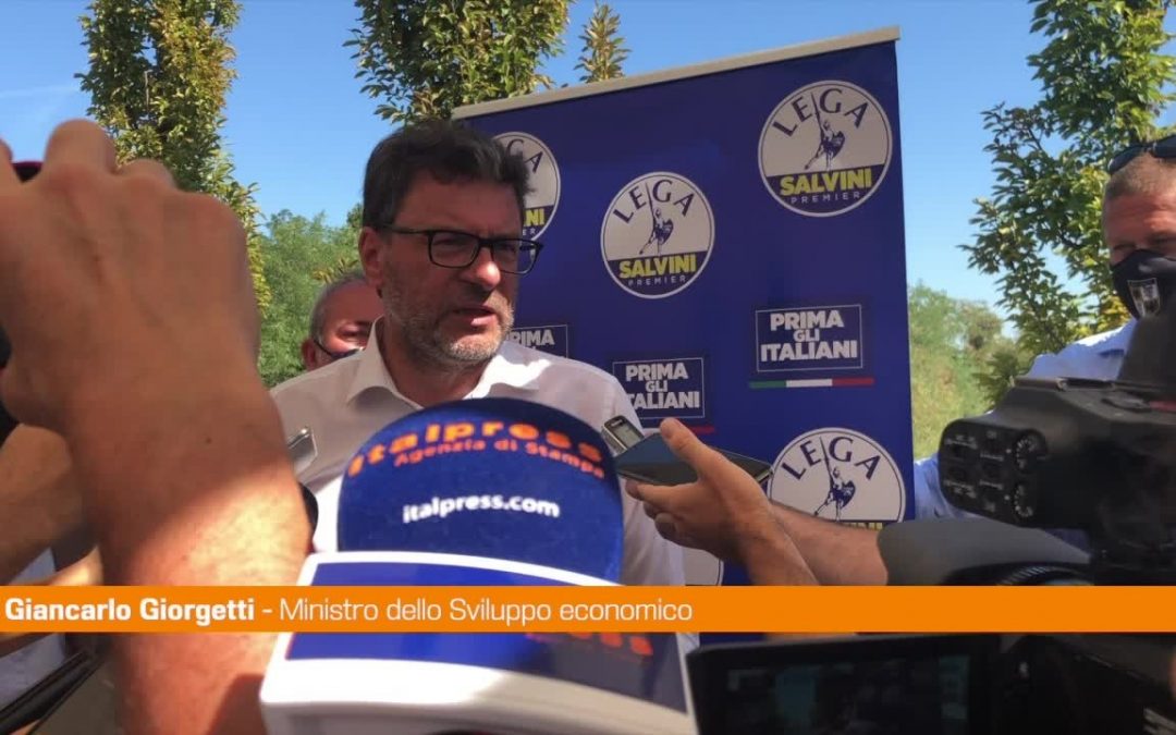 Delocalizzazioni, Giorgetti “Arriveremo a proposta condivisa”