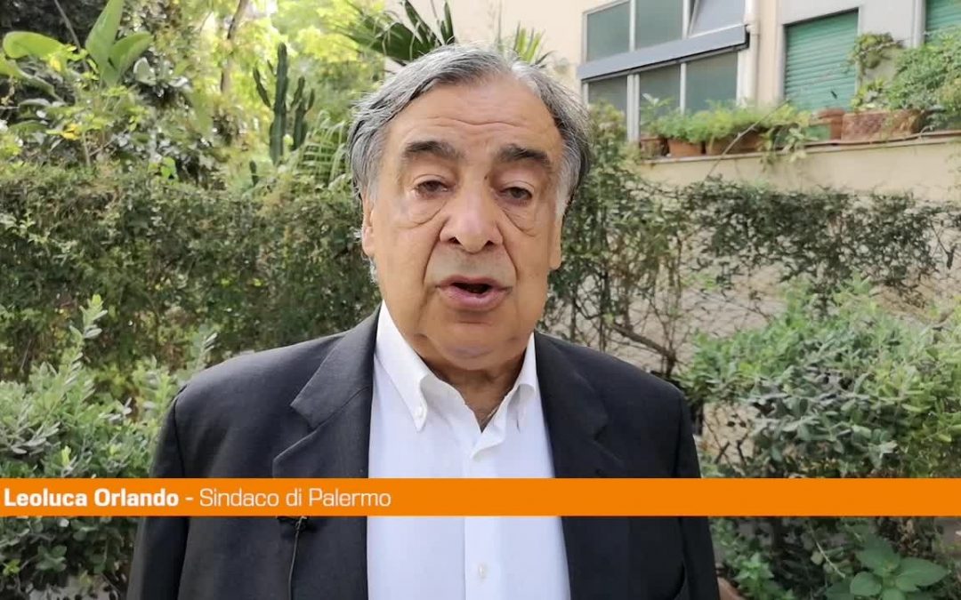 Leoluca Orlando “il vaccino unica alternativa a morte e disastro economico”