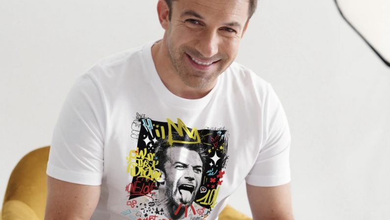 Linea Legends, l'artista vibonese Mazzotta collabora con Del Piero