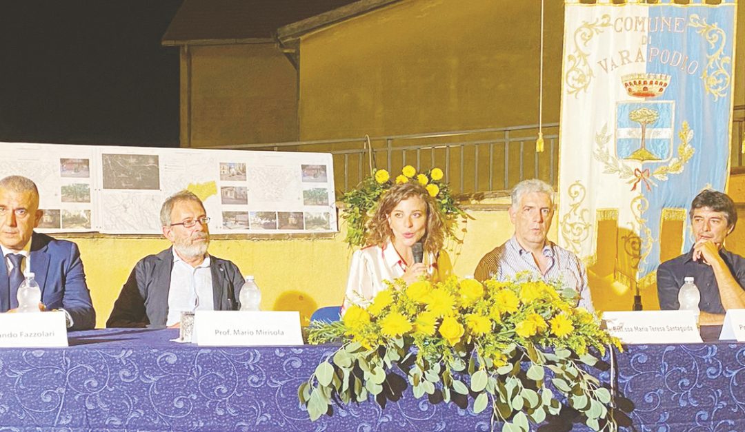 I relatori del convegno svoltosi a Varapodio