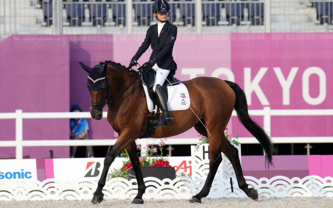 Bronzo nel paradressage con Morganti, Gilli d’argento