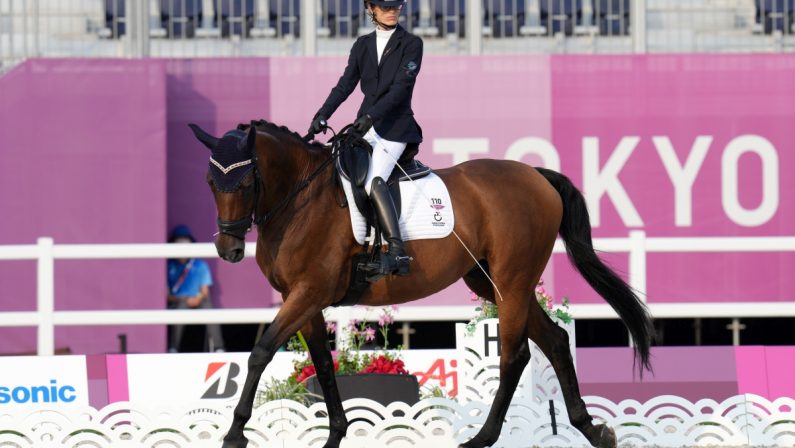 Bronzo nel paradressage con Morganti, Gilli d’argento