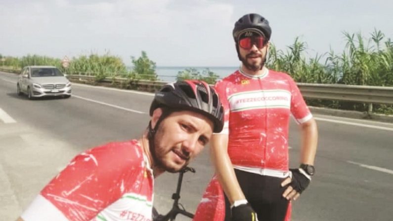 Il giro d'Italia di Samuele e Marco: in sella alla bicicletta arriveranno nel Vibonese