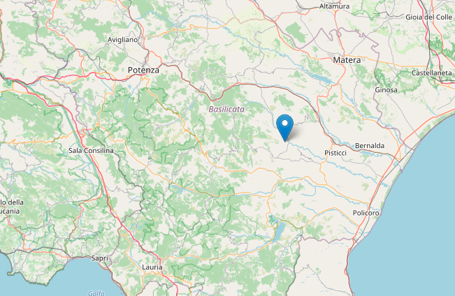 Terremoto a 11 chilometri da Stigliano