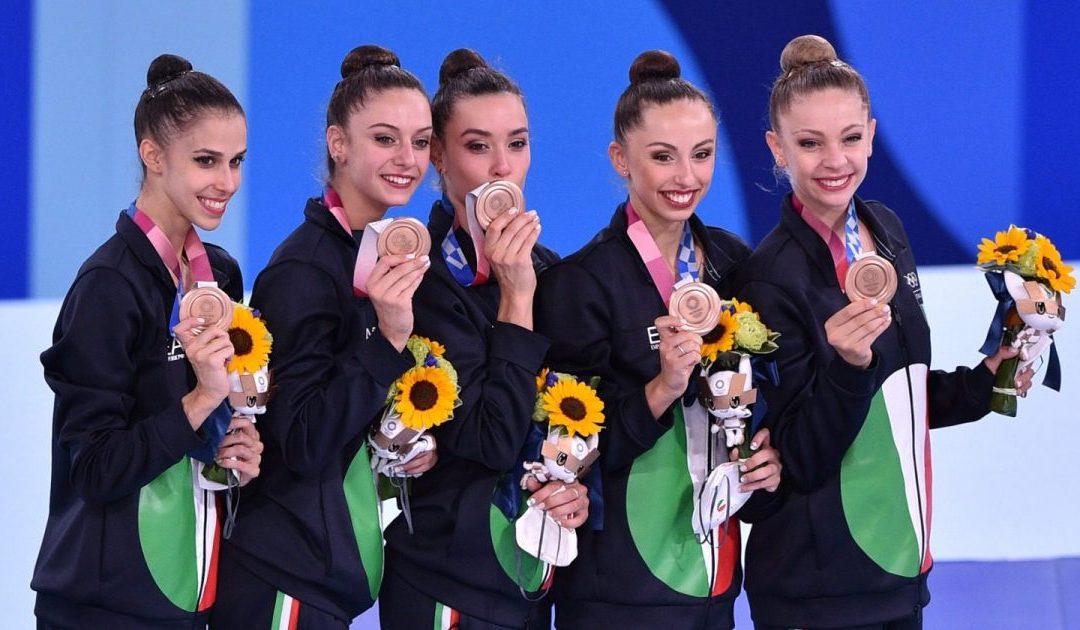 Olimpiadi di Tokyo 2020, Bronzo dalla Ginnastica ritmica, Italia a quota 40 medaglie