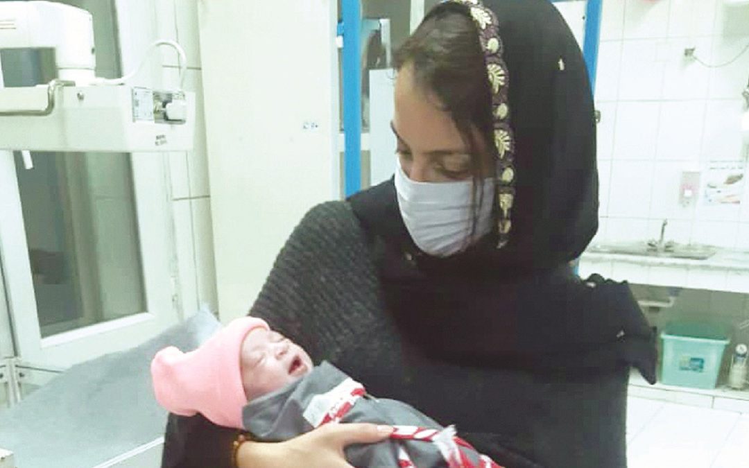 Francesca Gigliotti in Afghanistan