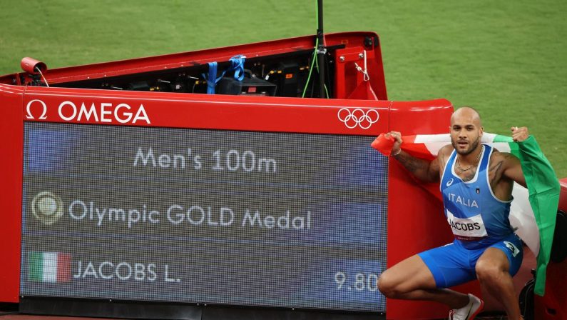Jacobs oro nei 100 metri con 9″80 “Era il mio sogno da bambino”