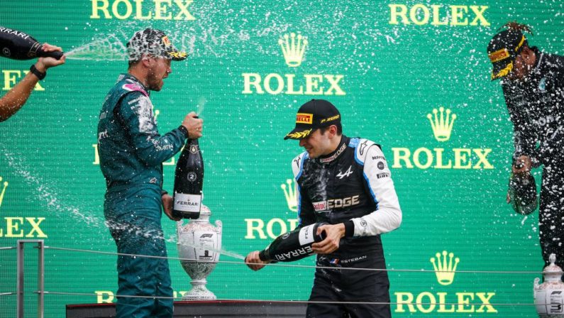 In Ungheria vince a sorpresa Ocon, poi Vettel-Hamilton