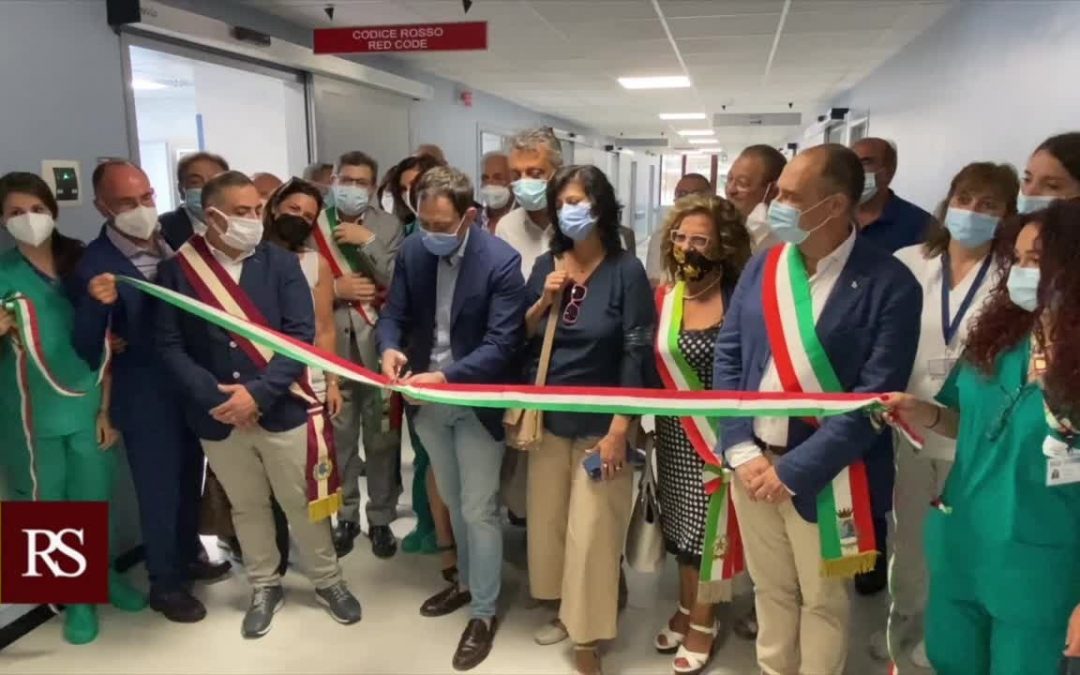 Ospedale di Acireale, inaugurati nuovi locali del Pronto Soccorso