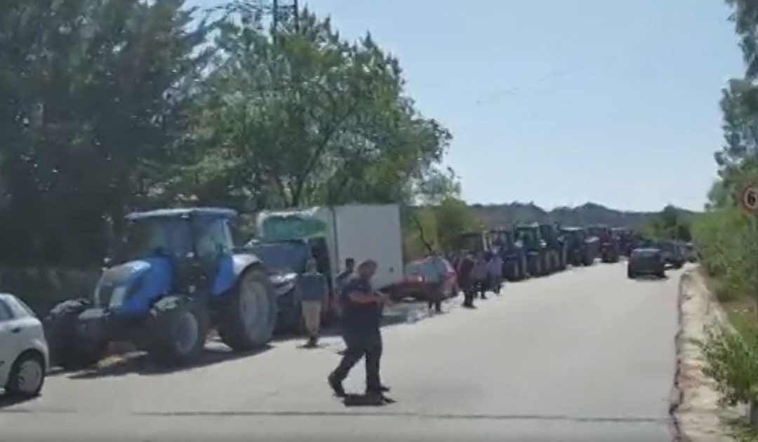 La protesta degli agricoltori