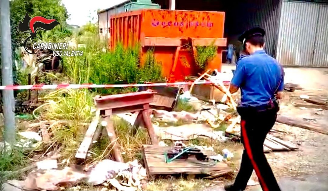 I carabinieri in azione a Portosalvo