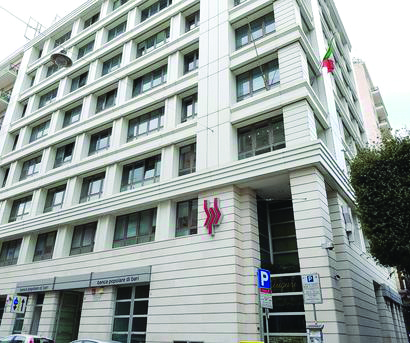 La sede centrale della Banca popolare di Bari