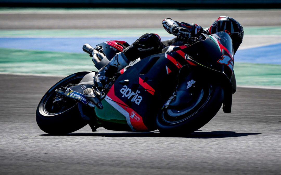 Vinales in pista con Aprilia già dal Gp di Aragon