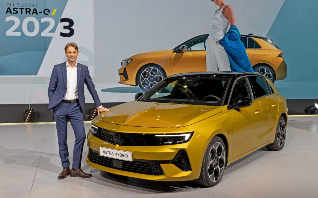 Nuova Opel Astra presentata in anteprima mondiale a Rùsselsheim