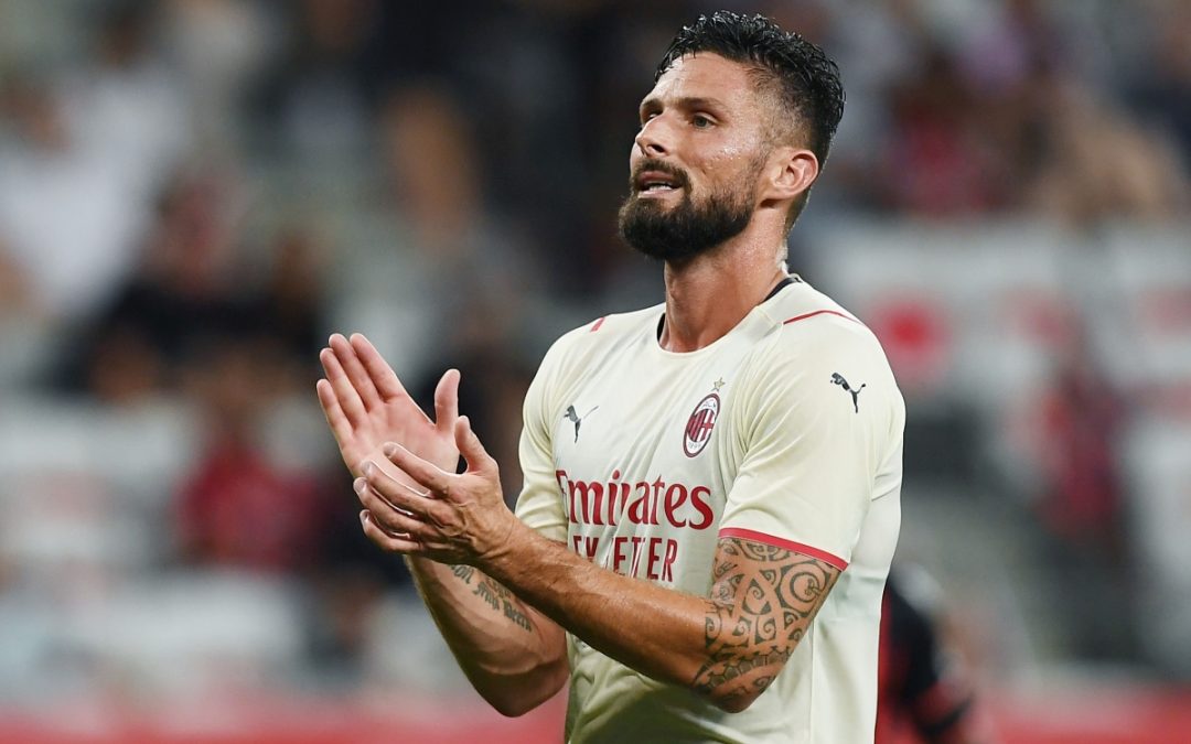 Positivo l’attaccante del Milan Olivier Giroud