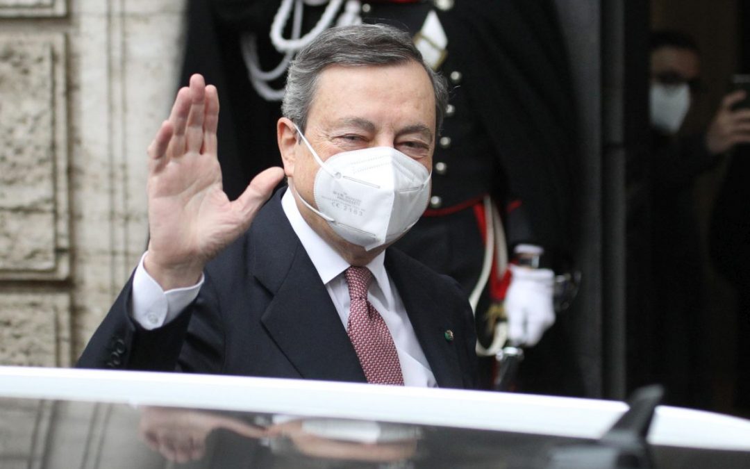 Draghi “La campagna vaccinale procede, a fine settembre copertura 80%”