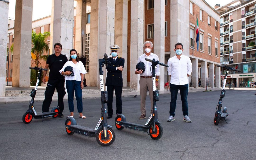 Helbiz in prima linea per la sicurezza con una due giorni a Latina
