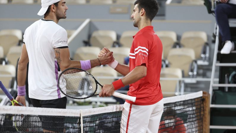 Berrettini sbatte contro Djokovic e saluta gli Us Open