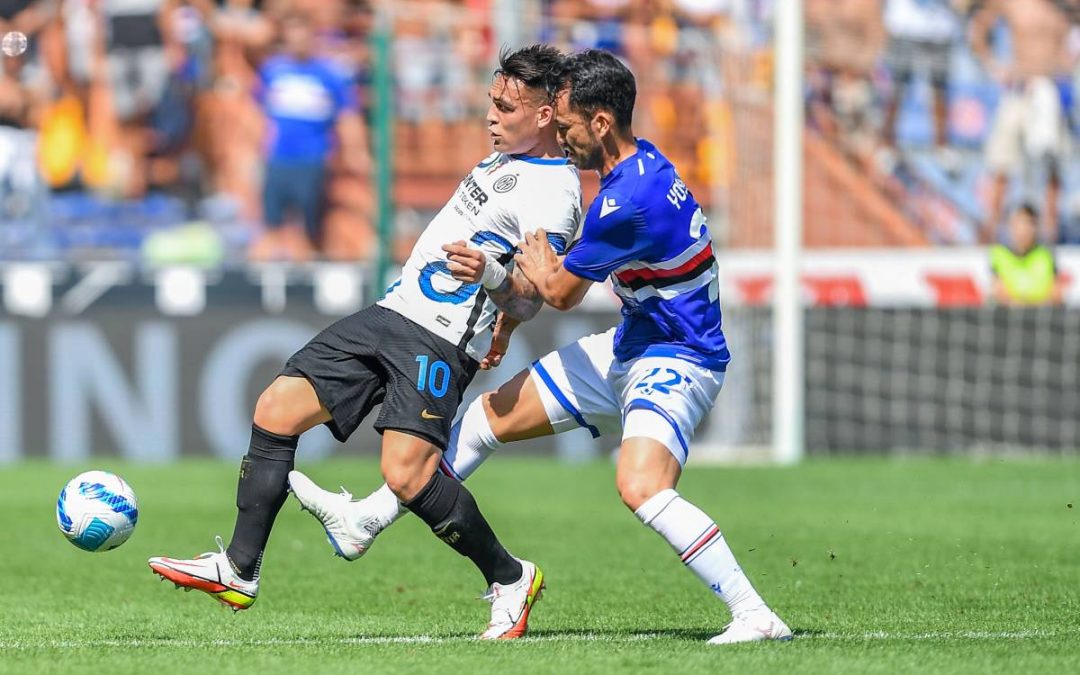L’Inter frena a Marassi, è 2-2 contro la Samp