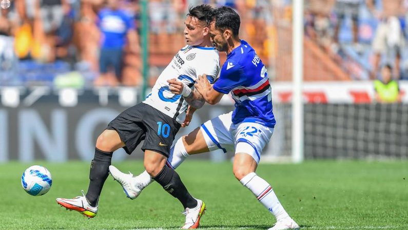 L’Inter frena a Marassi, è 2-2 contro la Samp