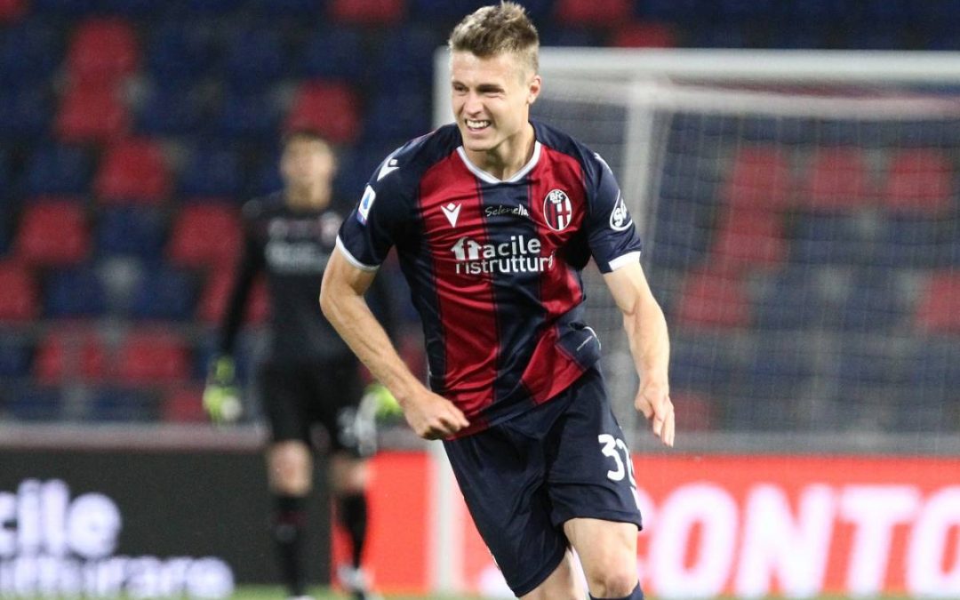 Bologna di misura sul Verona, la decide Svanberg