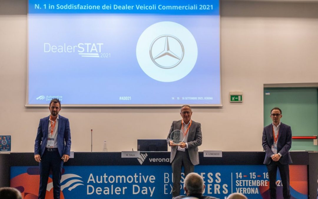 Mercedes-Benz Italia Vans sale sul podio DI DealerStat 2021