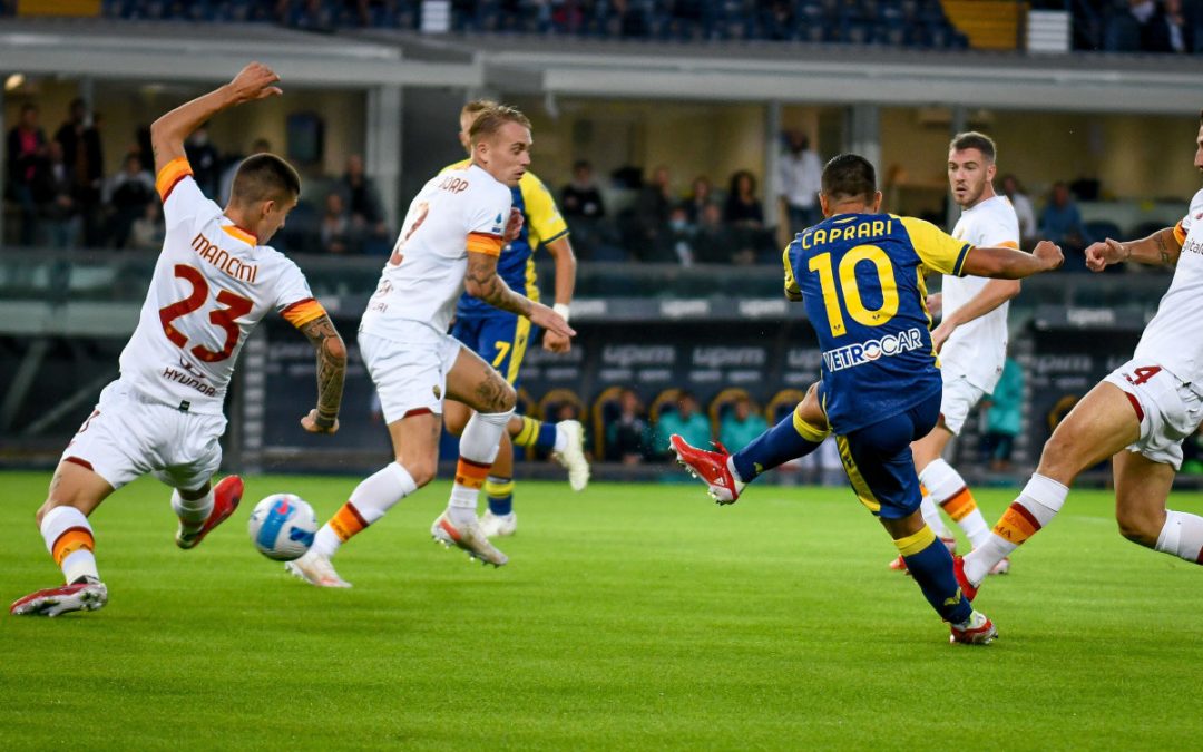 Il Verona di Tudor ferma la Roma, 3-2 al Bentegodi