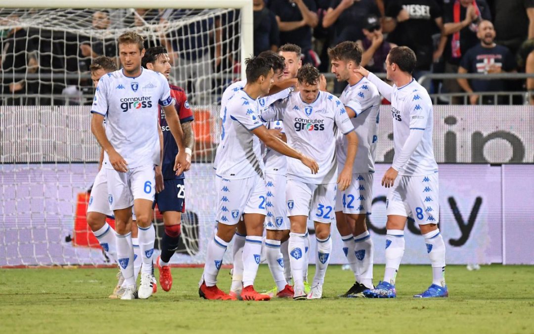 Colpo Empoli, il Cagliari cede 2-0 in casa