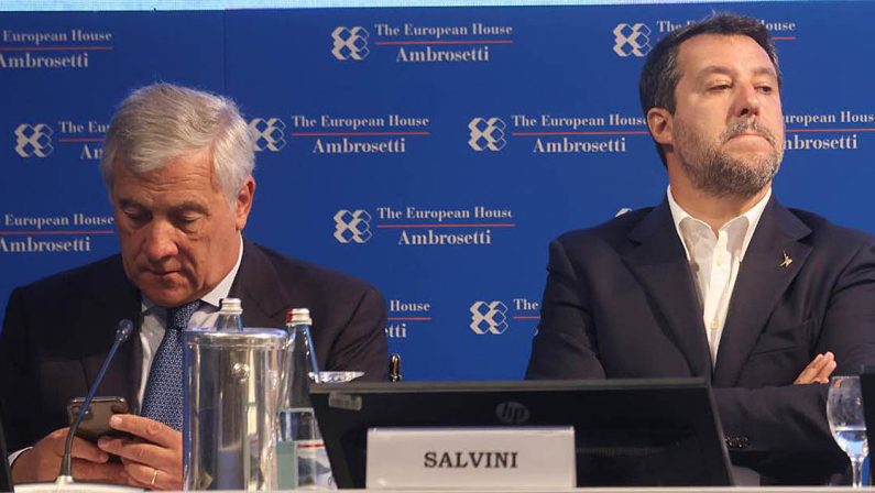 Lagarde annuncia tassi più alti, Tajani e Salvini all'attacco