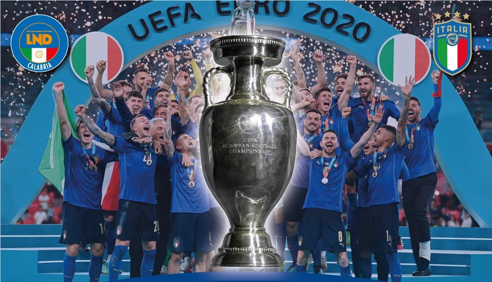 La Coppa di Euro 2020 vinta dagli Azzurri sarà esposta lunedì a Catanzaro