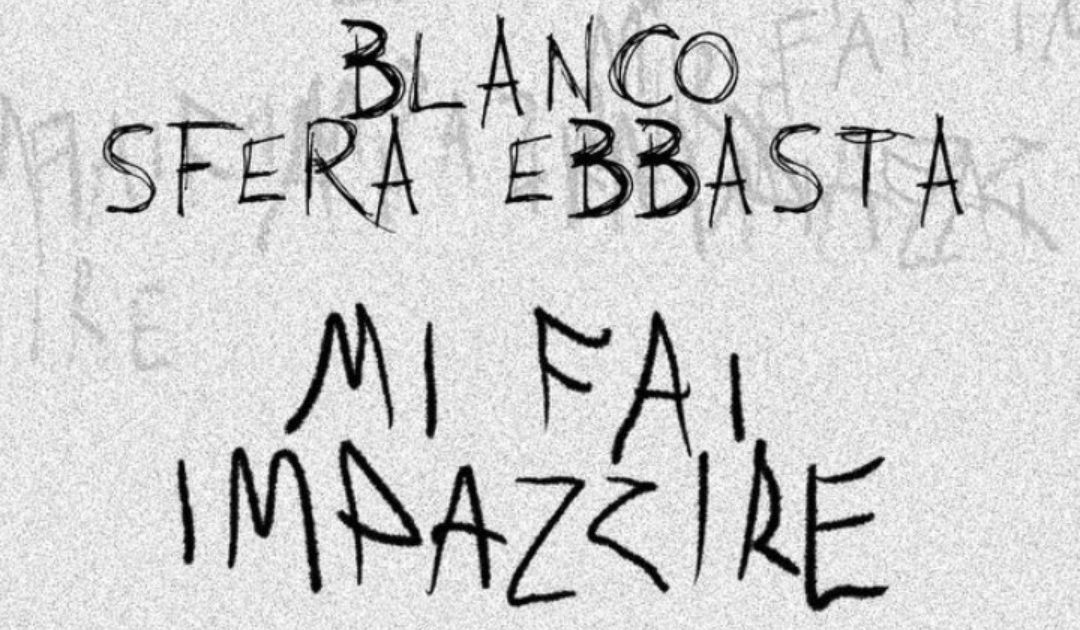 La cover di "Mi fai impazzire"