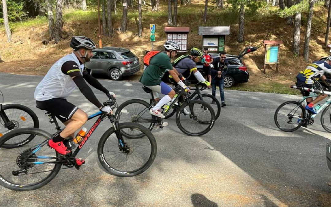 La Carovana dei Parchi in bicicletta passa dalla Sila