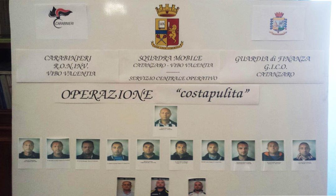 Operazione Costa Pulita: scaduto il termine per depositare le motivazioni, cinque condannati tornano in libertà