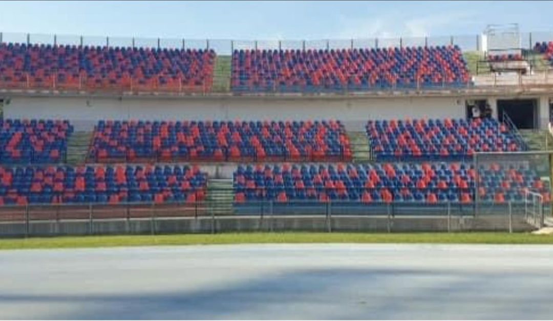 La Curva Nord dello stadio San Vito-Marulla di Cosenza