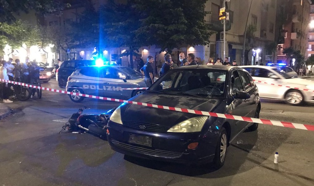 L'incidente avvenuto a Cosenza
