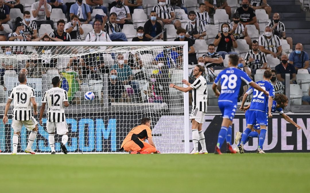 Il gol di Leonardo Mancuso alla Juve