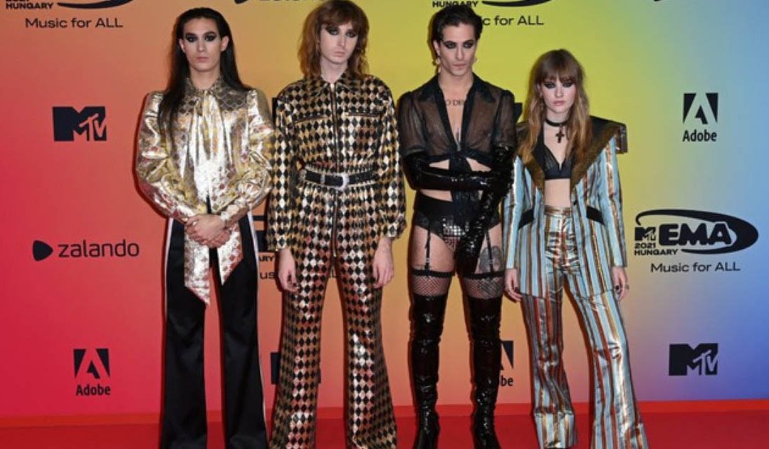 I Maneskin agli Mtv Ema